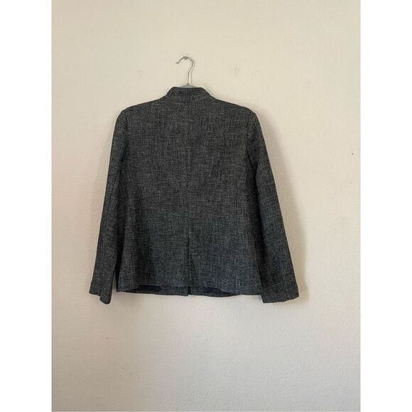 Eileen fisher cotton grey jacket size small - Picture 3 of 7